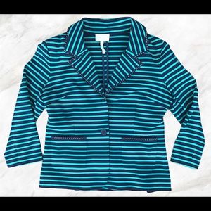 Laundry by Shelli Segal Striped Blazer